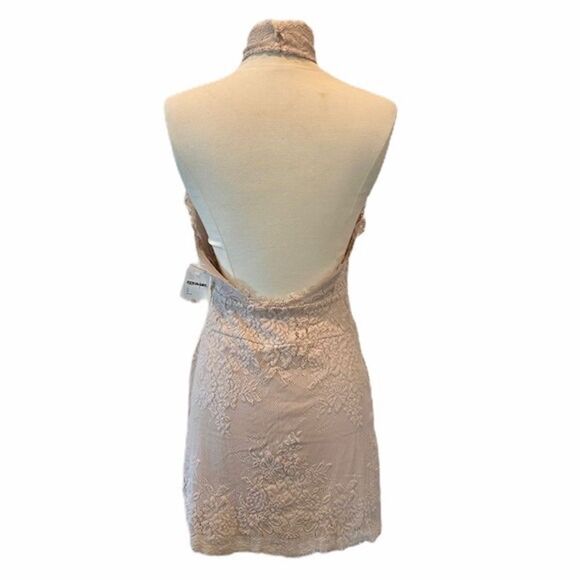 ✨ FREE PEOPLE Harper High Neck Halter Lace Dress✨ - Picture 7 of 14